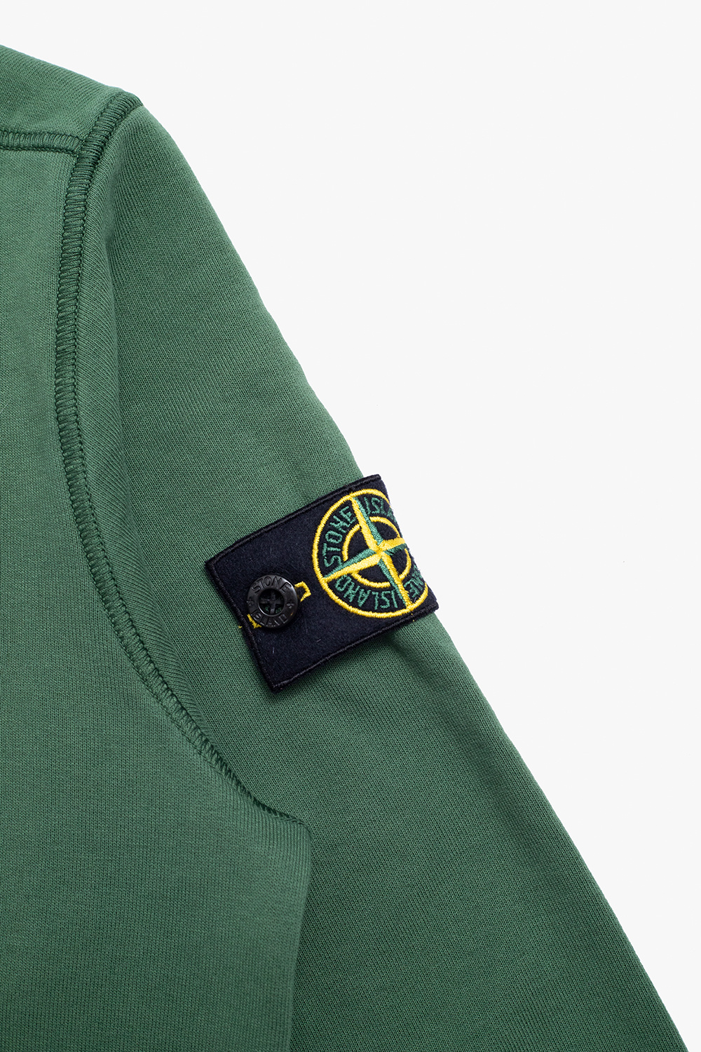 Green Sweatshirt with logo Stone Island Kids - Vitkac Canada